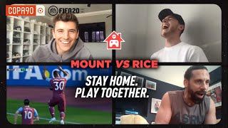 "He's like a side dish at Nando's...PEAS AND MASH!!" | Mount v Rice at FIFA20 - With Rio Ferdinand