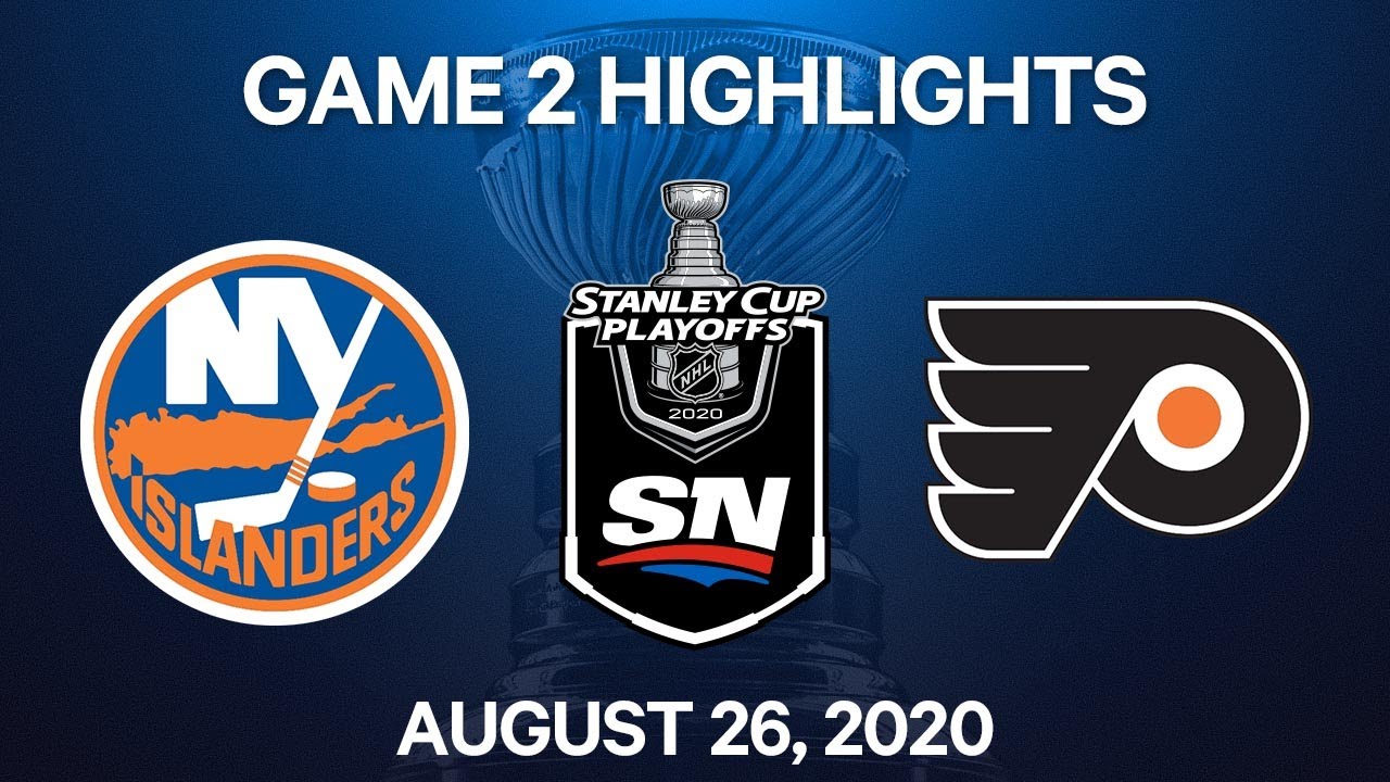 NHL Highlights 2nd Round, Game 2 Islanders vs. Flyers Aug. 26