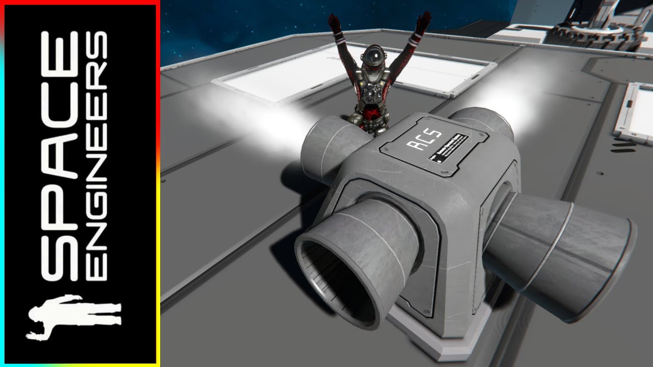 Humanoid's Multi Directional RCS Thruster! - Space Engineers - YouTube
