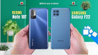 Redmi Note 10T vs Samsung Galaxy F22 ⚡ Full Comparison | Budget Phone Under 15K?