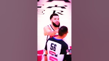 Fred VanVleet pokes ref in the head and calls him after ejected😳 #shortvideo #ytshorts @GD