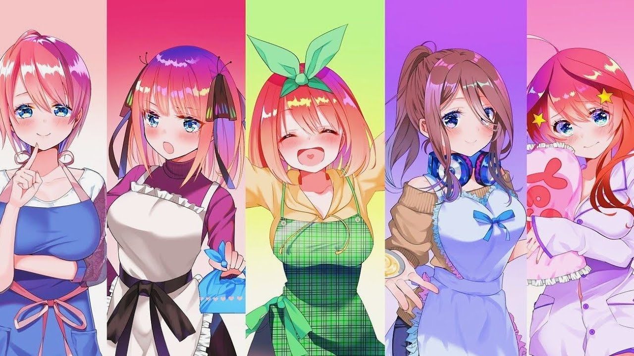 gotoubun no hanayome edit 4k｜Pesquisa do TikTok