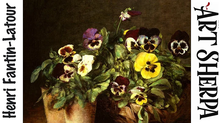 Still Life with Pansies  How to paint acrylics for...