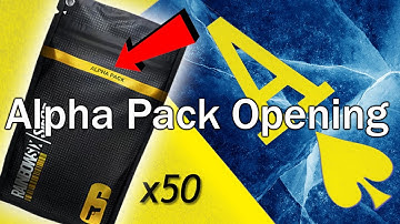 ALPHA PACK OPENING but for every common I show an ACE !!! (except 1 that I missed haha oopsies)
