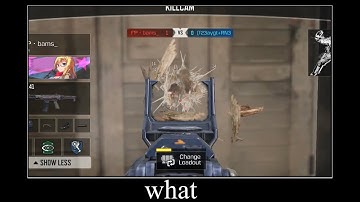 The Most Sussy Killcam in CODM (Wallbang)