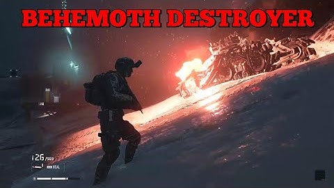 RESISTANCE ASR vs Behemoth in Ghost Recon Breakpoint | Extreme Difficulty