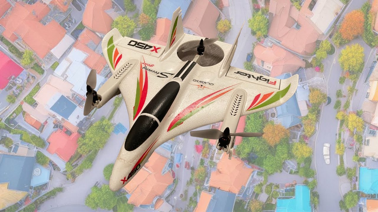 Aerial Marvels: Unleashing the X450’s Majesty Over City Lowlands