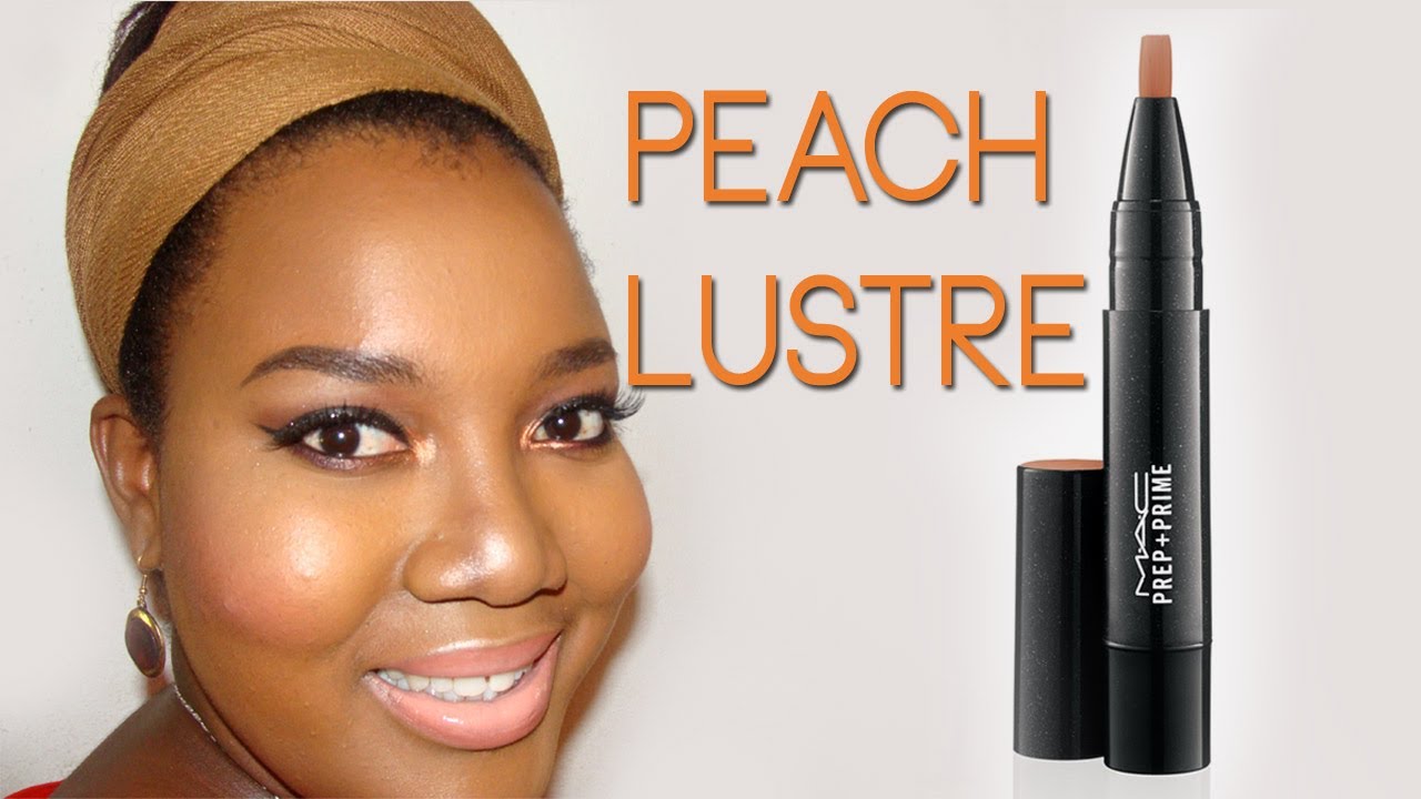 mac peach color corrector