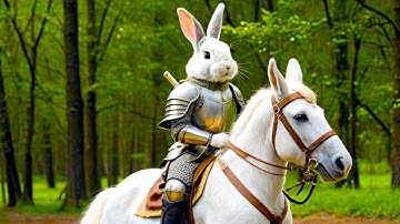 Blender with Stable Diffusion XL Tutorial - Rabbit knight