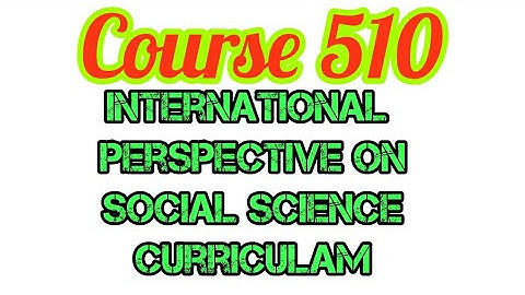 Course 509 Nios deled English lecture.