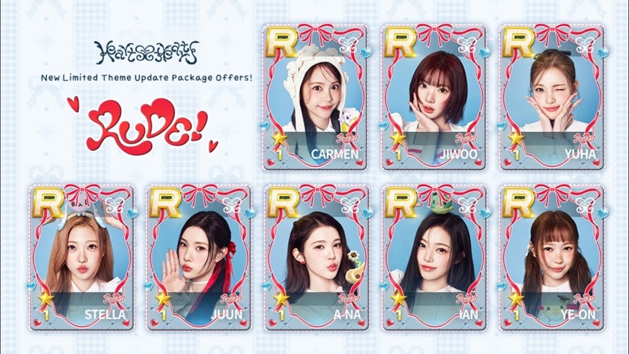 Superstar SMTOWN | Hearts2Hearts 'Rude' Limited Theme 🎀 - YouTube