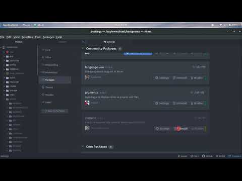 HOW TO INSTALL PACKAGES IN ATOM EDITOR (2 BEST WAYS) 🎉