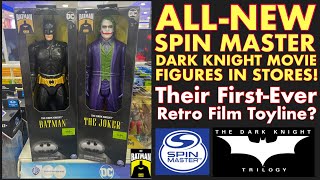 SPIN MASTER TOYS - All New DARK KNIGHT FILM Toys In Stores - Their 1st Ever Retro Movie Line?