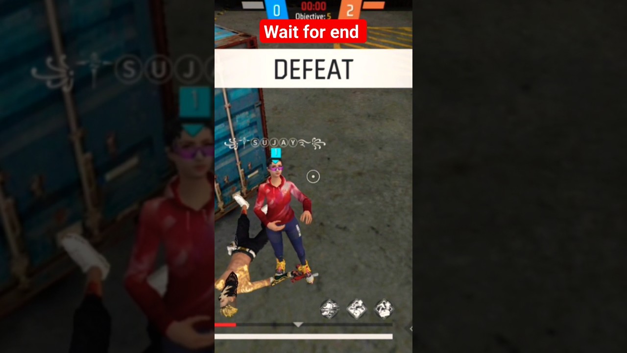 free fire short video wait for end - YouTube
