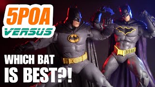 DC Multiverse Three Jokers Batman vs DC Rebirth Batman - 5POA VERSUS Action Figure Review