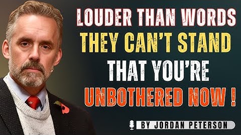 They`re Mad Because You Never Called Them Again | Jordan Peterson Motivation 