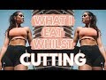 WHAT I EAT IN A DAY WHILST CUTTING | visiting the Gymshark gym