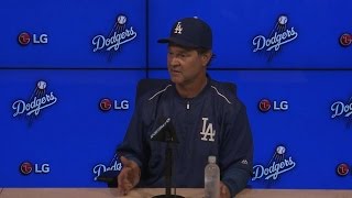 MIA@LAD: Mattingly on outfield depth, walk-off win