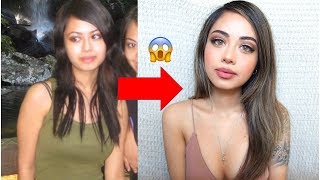 EXTREME Makeup Transformation 0-100 grwm | Before and After (Tia Obed)