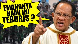 PASTOR PAROKI TIMIKA MARAH KEPADA TENTARA &amp; POLISI INDONESIA‼️ ADA APA❓