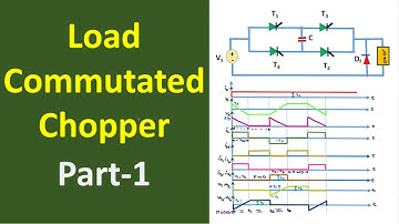 Load Commutated Chopper : Modes of Operation and Output Waveforms