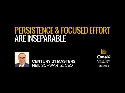 Real Estate Training - Persistence and Focused Effort Are Inseparable