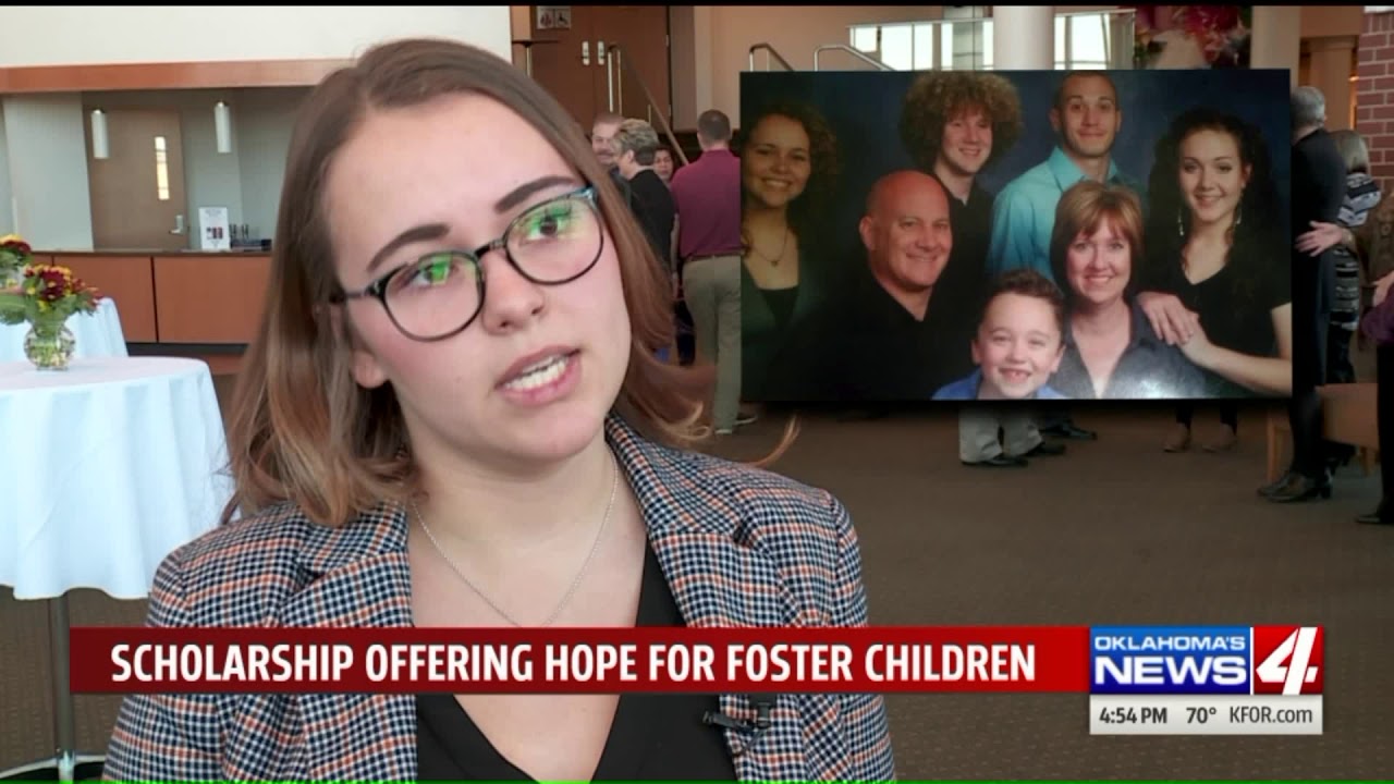 New $200,000 grant to help fund college for former foster youth - YouTube