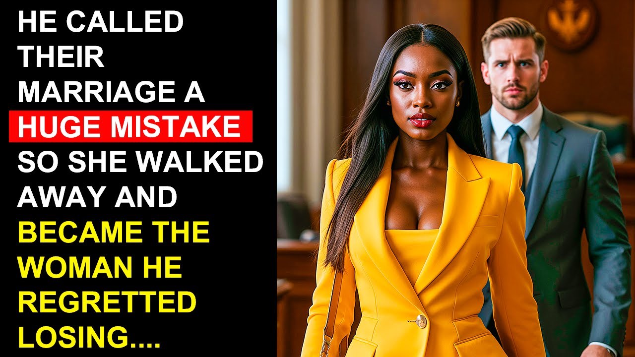 He Called Their Marriage a Huge Mistake—So She Walked Away and Became the Woman He Regretted Losing