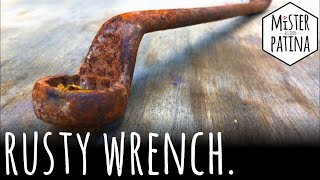 Rusted Wrench Restoration - Tool Restoration | Mister Patina