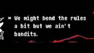Deltarune Spamton Boss Fight but corrupted via hex editor