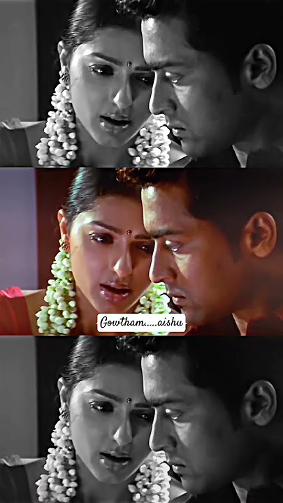 sillunu oru kadhal WhatsApp status tamil😍😍 #shortsfeed #gowtham aishu love#love #shorts#surya