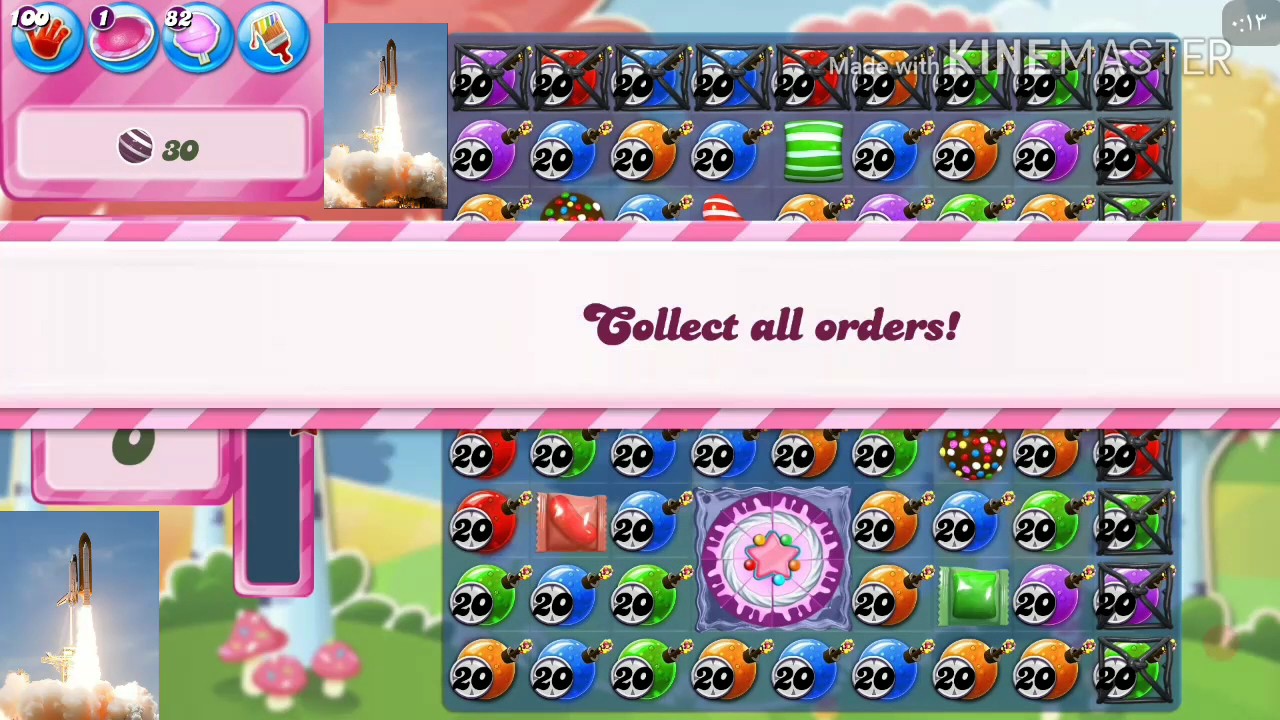 candy crush saga level 370 - YouTube