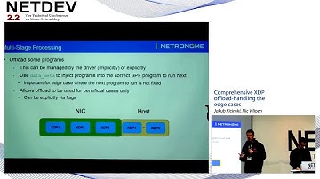 Netdev 2.2 - Comprehensive XDP Off‌load: Handling the Edge Cases - Nic Viljoen