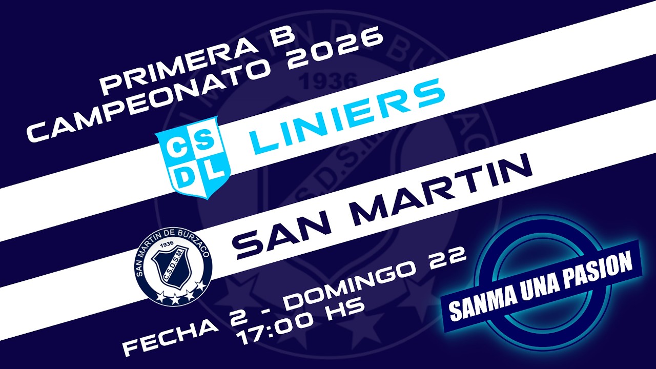 Fecha 2: Liniers vs San Martín de Burzaco - EN VIVO - YouTube