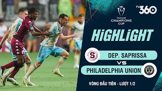 HIGHLIGHTS DEP. SAPRISSA - PHILADELPHIA UNION | GHI BÀN PHÚT THỨ 90' | CONCACAF CHAMPIONS CUP 2024