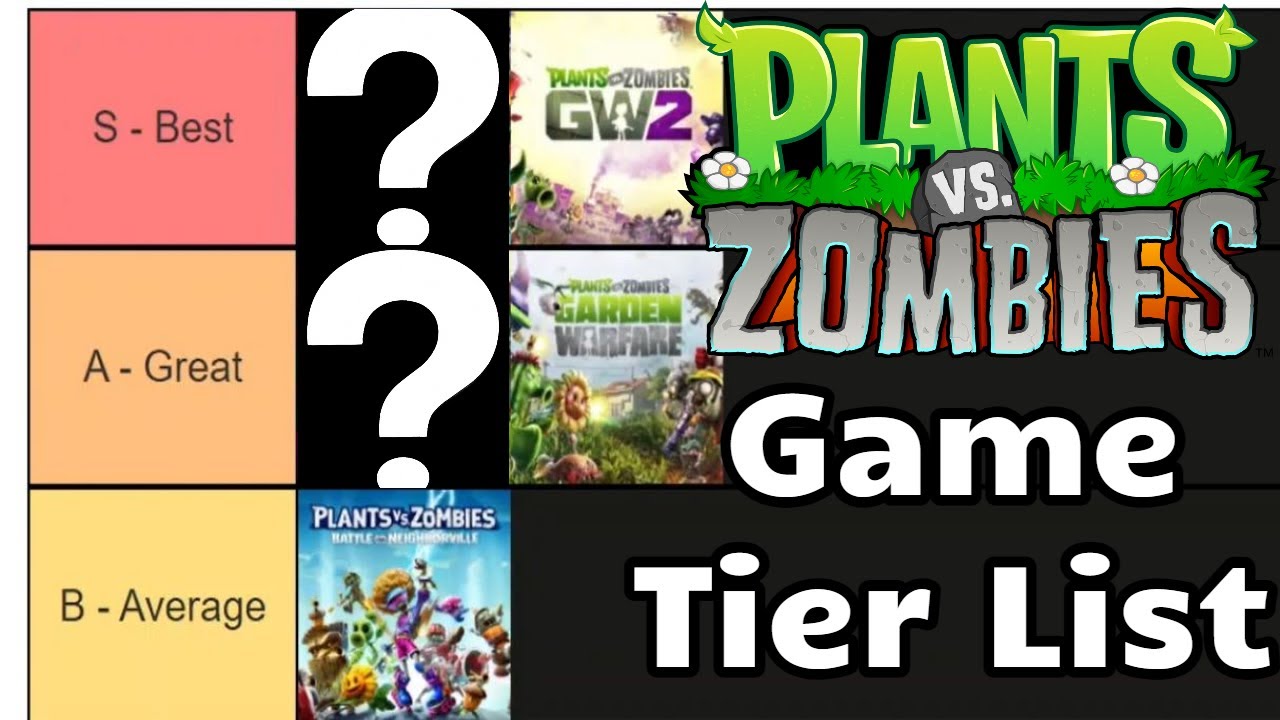 Ranking EVERY Plants VS Zombies Game From WORST to BEST (Top 6 PVZ