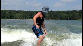 Solar Eclipse Surfing 2017
