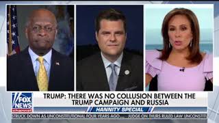 Rep. Gaetz Joins Hannity to Discuss New Intel Committee Report