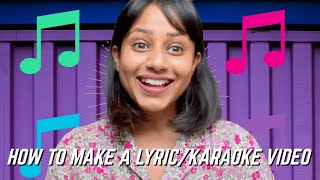 How to make a Lyrics video or Karaoke Video using Steve | Lyric Video Maker screenshot 3