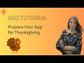 Seasonal Marketing for Apps: Thanksgiving