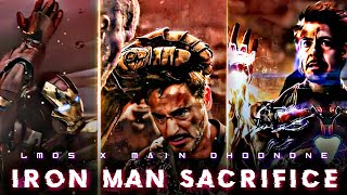 Tony Stark sacrifice hd status | Ironman emotional edit | #shorts #marvel #ironman #status #trending
