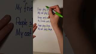 3rd Person Singular #english #learnenglish #easyenglish #englishgrammar #grammar #americanenglish 3rd Person Singular #english #learnenglish #easyenglish #englishgrammar #grammar #americanenglish