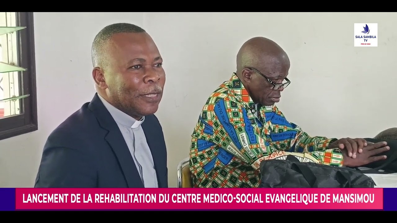 Sala sambila TV - Lancement du projet de réhabilitation du Centre de Santé Intégré de Mansimou