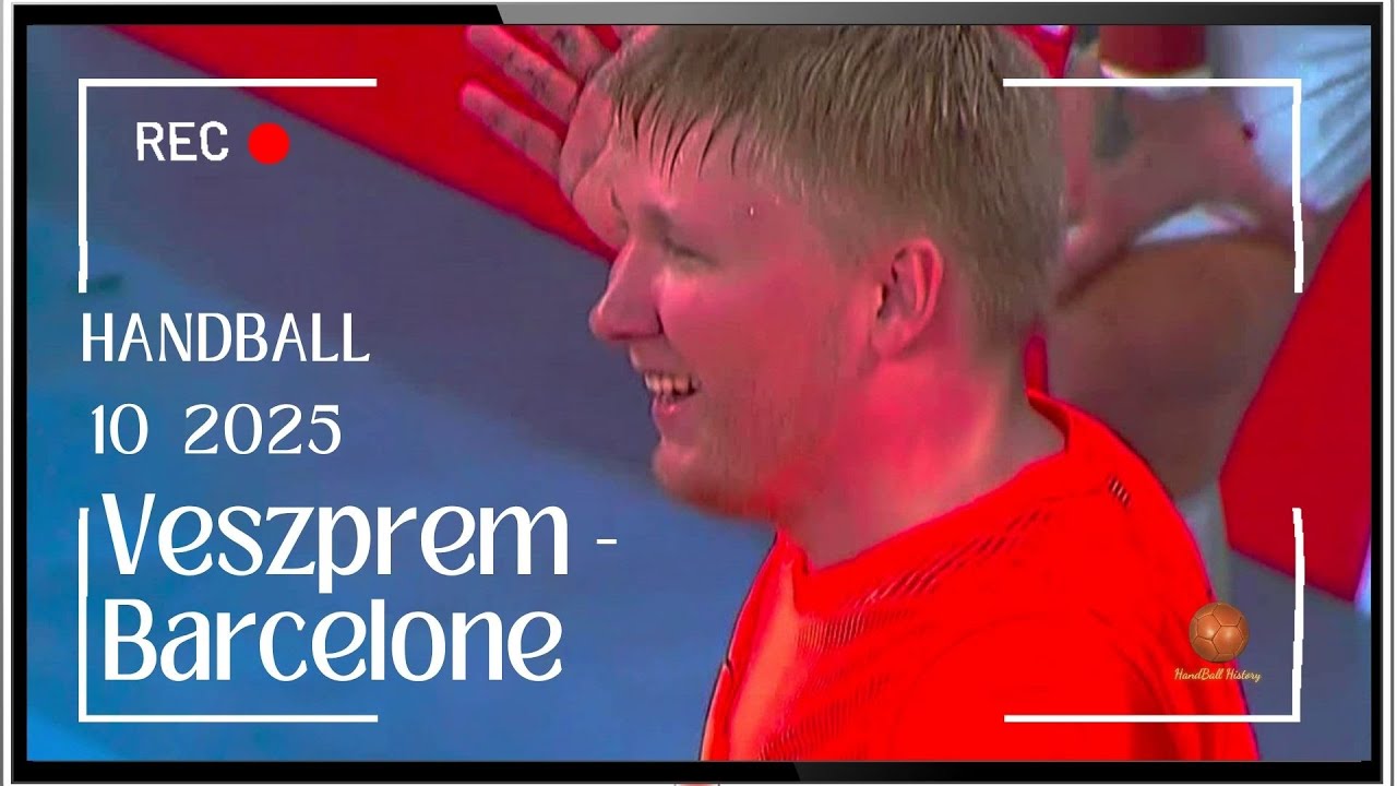 Veszprem / Barcelone 10 2025 | finale Coupe du Monde des Clubs handball 🤾‍♂️