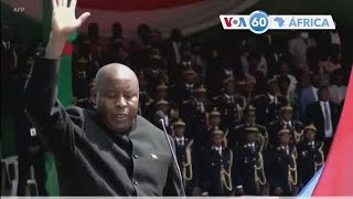 Manchetes Africanas 18 Junho Burundi - Tomou Posse O Recém Eleito Presidente Evariste Ndayishimiye
