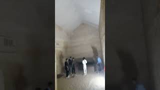 Climbed into the Pyramid of Khafre in Egypt