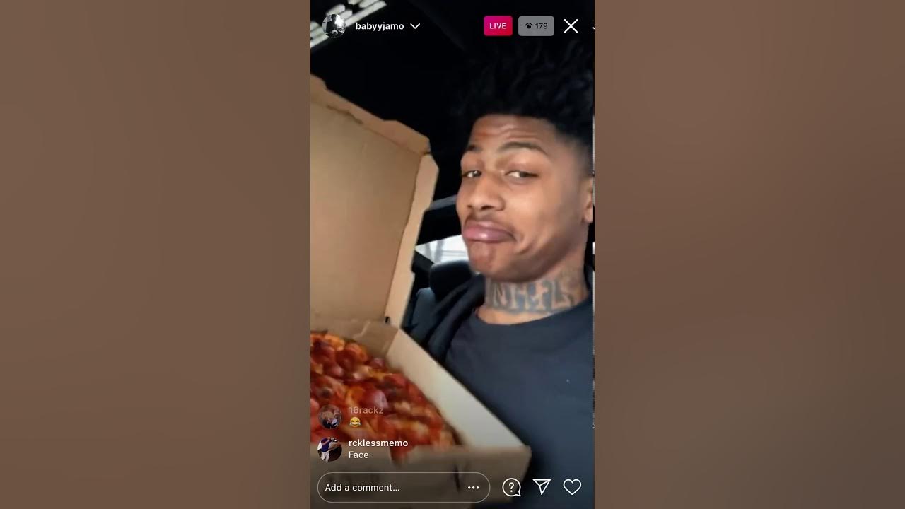baby jamo on live playing unreleased and diss pizza face YouTube