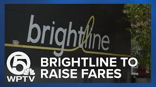 STICKER SHOCK: Brightline to raise commuter fares in South Florida