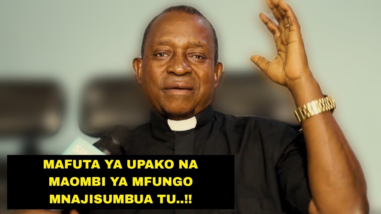 MCH. HANANJA AWAVAA WACHUNGAJI WANAOTUKANA WACHUNGAJI WENGINE NA WA MAFUTA YA UPAKO KAMA ZUMARIDI