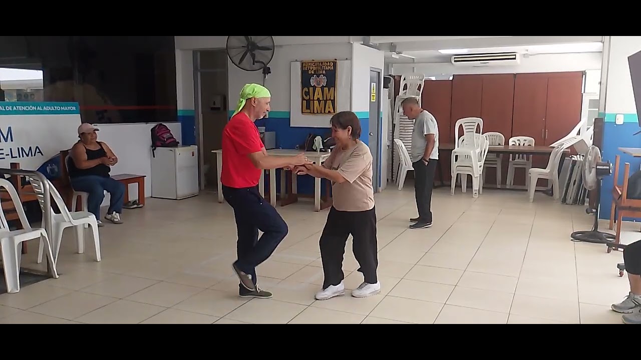 5-#danselaelisraeli Rueda Casino Adultos Mayores #munilima #ritmoscaribeños #clases Los Van Van